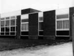 Kimpton School: with new Hall extension just completed on the site of the old Masters House which had been demolished. Ca 1967