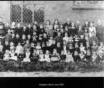 Kimpton School: Group of pupils & teachers Ca 1900